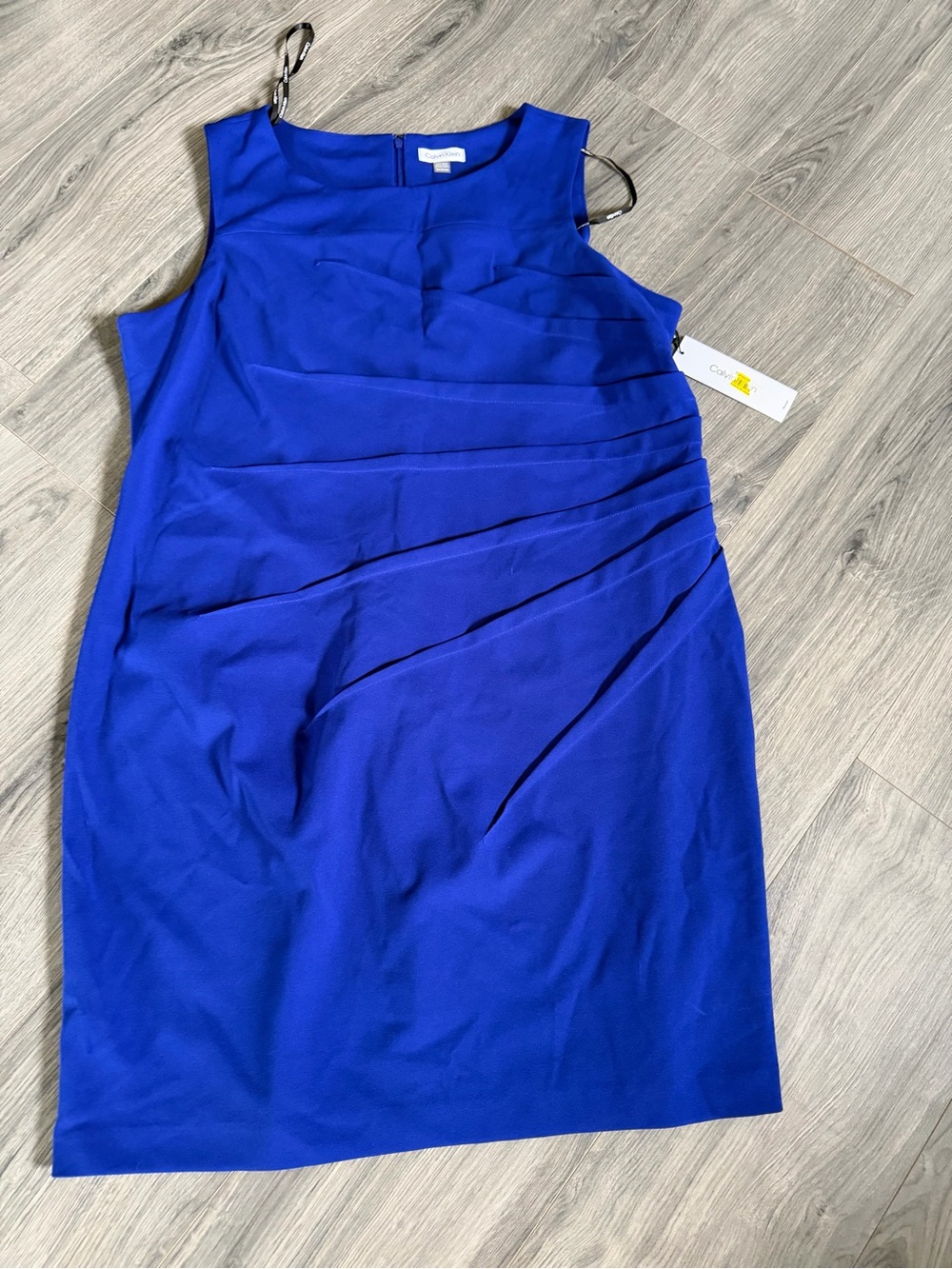 Calvin Klein Royal Blue Dress Size 18W NET